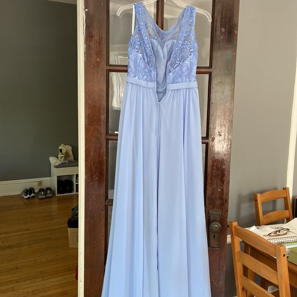 Cornflower Bridesmaid Dress - Picture 5 of 8